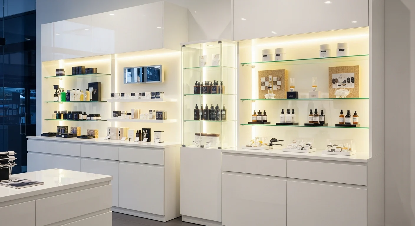 custom retail store millwork shelving display toronto